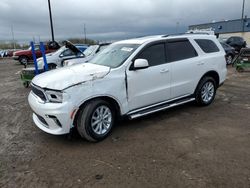 Salvage cars for sale from Copart Woodhaven, MI: 2021 Dodge Durango SXT