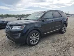 Salvage cars for sale at Memphis, TN auction: 2016 Ford Explorer Limited