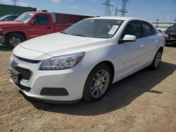 Salvage cars for sale from Copart Elgin, IL: 2015 Chevrolet Malibu 1LT