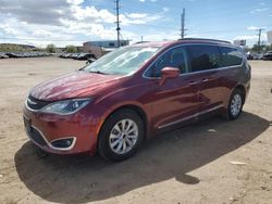 Salvage cars for sale at Colorado Springs, CO auction: 2017 Chrysler Pacifica Touring L