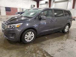 Salvage cars for sale from Copart Avon, MN: 2015 KIA Sedona LX