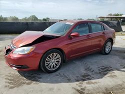 Salvage cars for sale at Orlando, FL auction: 2013 Chrysler 200 LX