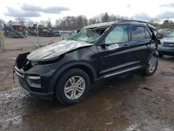 Salvage cars for sale at Chalfont, PA auction: 2021 Ford Explorer XLT