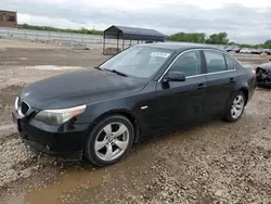 Salvage cars for sale at Kansas City, KS auction: 2006 BMW 530 I