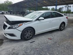 Salvage cars for sale at Cartersville, GA auction: 2017 Hyundai Sonata SE