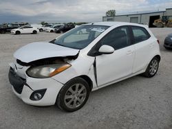 Salvage cars for sale at Kansas City, KS auction: 2011 Mazda 2