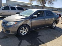 Toyota Corolla salvage cars for sale: 2010 Toyota Corolla Base