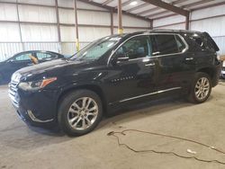 Salvage cars for sale from Copart Pennsburg, PA: 2019 Chevrolet Traverse High Country