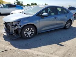 Toyota Corolla LE salvage cars for sale: 2020 Toyota Corolla LE