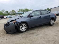 Toyota Corolla salvage cars for sale: 2018 Toyota Corolla L