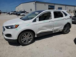 Salvage cars for sale at Haslet, TX auction: 2020 Ford Edge Titanium