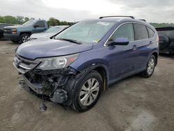 Salvage cars for sale from Copart Cahokia Heights, IL: 2012 Honda CR-V EXL