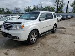 Salvage cars for sale from Copart Bridgeton, MO: 2012 Honda Pilot Touring