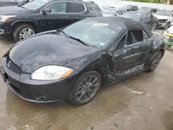 Mitsubishi Eclipse Spyder gs salvage cars for sale: 2012 Mitsubishi Eclipse Spyder GS