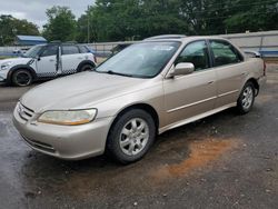 Honda Accord ex salvage cars for sale: 2002 Honda Accord EX