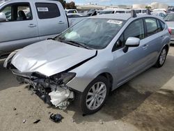 Salvage cars for sale at Martinez, CA auction: 2013 Subaru Impreza Premium