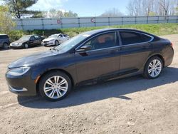 Salvage cars for sale from Copart Davison, MI: 2015 Chrysler 200 Limited