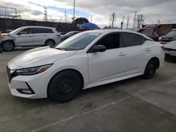 Salvage cars for sale at Wilmington, CA auction: 2020 Nissan Sentra SR