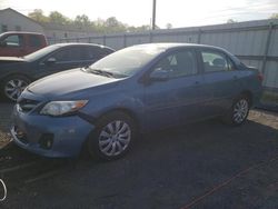 Salvage cars for sale at York Haven, PA auction: 2012 Toyota Corolla Base
