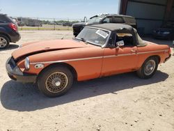 Salvage cars for sale from Copart Houston, TX: 1974 MG MGB