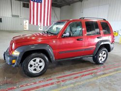 Salvage cars for sale from Copart Corpus Christi, TX: 2007 Jeep Liberty Sport