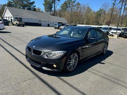 Salvage cars for sale at North Billerica, MA auction: 2016 BMW 428 I Gran Coupe Sulev