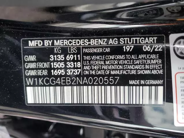 2022 Mercedes-Benz EQS Sedan 580 4matic