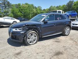 Salvage cars for sale from Copart Austell, GA: 2019 Audi Q5 Premium Plus