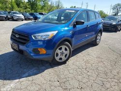 Vehiculos salvage en venta de Copart Bridgeton, MO: 2017 Ford Escape S