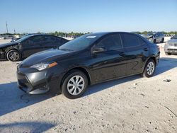 Salvage cars for sale from Copart Arcadia, FL: 2018 Toyota Corolla L