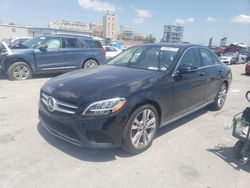 Salvage cars for sale from Copart New Orleans, LA: 2020 Mercedes-Benz C300