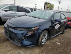 Salvage cars for sale at Chicago Heights, IL auction: 2022 Toyota Corolla LE