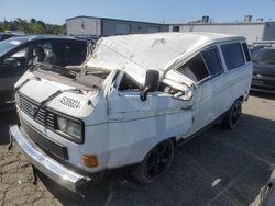 Salvage cars for sale at Vallejo, CA auction: 1986 Volkswagen Vanagon Bus