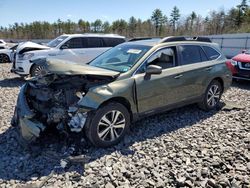 Salvage cars for sale at Windham, ME auction: 2019 Subaru Outback 3.6R Limited