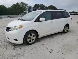 Salvage cars for sale from Copart Loganville, GA: 2013 Toyota Sienna LE