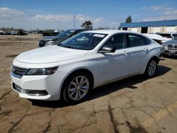 Salvage cars for sale from Copart Woodhaven, MI: 2017 Chevrolet Impala LS