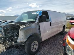 Salvage trucks for sale at Magna, UT auction: 2015 Chevrolet Express G3500