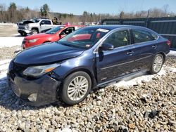 Salvage cars for sale from Copart Candia, NH: 2014 Toyota Avalon Hybrid