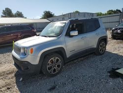 Salvage cars for sale from Copart Prairie Grove, AR: 2016 Jeep Renegade Limited
