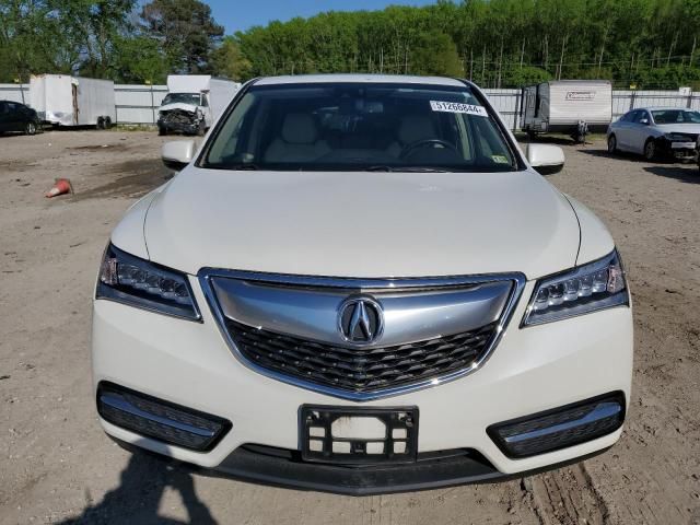 2015 Acura MDX Technology