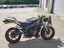 Salvage cars for sale from Copart Gaston, SC: 2006 Kawasaki ZX636 C1