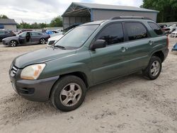 Salvage cars for sale from Copart Midway, FL: 2007 KIA Sportage LX