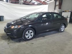 Honda salvage cars for sale: 2014 Honda Civic LX