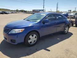 Salvage cars for sale at Colorado Springs, CO auction: 2011 Toyota Camry Base