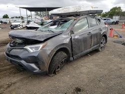 Salvage cars for sale at San Diego, CA auction: 2018 Toyota Rav4 LE