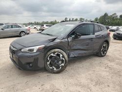 Subaru Crosstrek salvage cars for sale: 2021 Subaru Crosstrek Limited