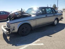 Salvage cars for sale at Rancho Cucamonga, CA auction: 1992 Volvo 240 Base