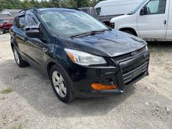 Salvage cars for sale at North Billerica, MA auction: 2015 Ford Escape S
