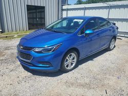 Salvage cars for sale at Grenada, MS auction: 2017 Chevrolet Cruze LT