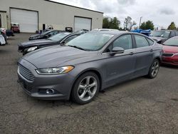 Salvage cars for sale at Woodburn, OR auction: 2014 Ford Fusion SE Hybrid